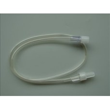 Extension set bore wide male/female luer lock PVC PVC line DEHP free 50cm x 4.0mm id M/F luer lock